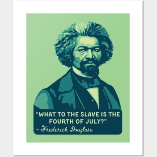 Frederick Douglass Portrait and Quote Posters and Art